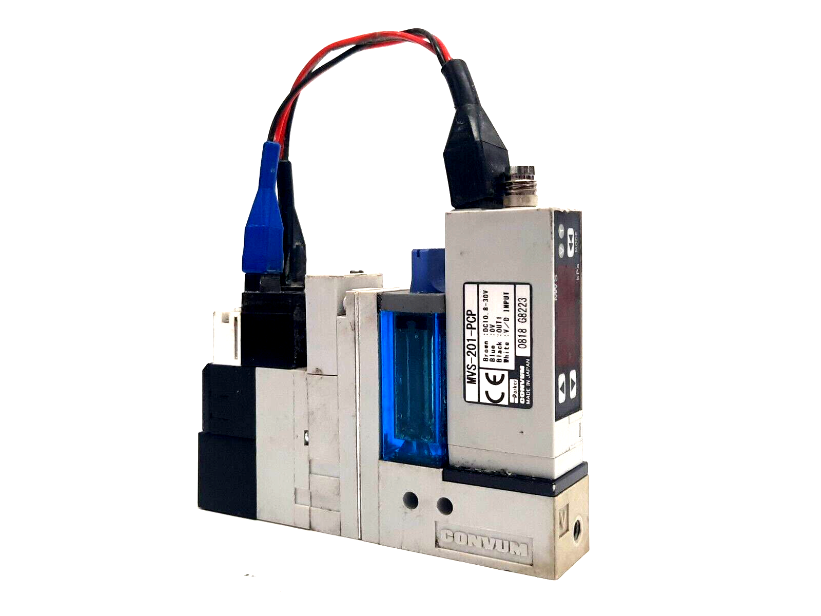 MC22S10HSZLC4BLN | Parker Convum Vacuum Generator w/ MVS-201-PCP - Used - Maverick Industrial Sales