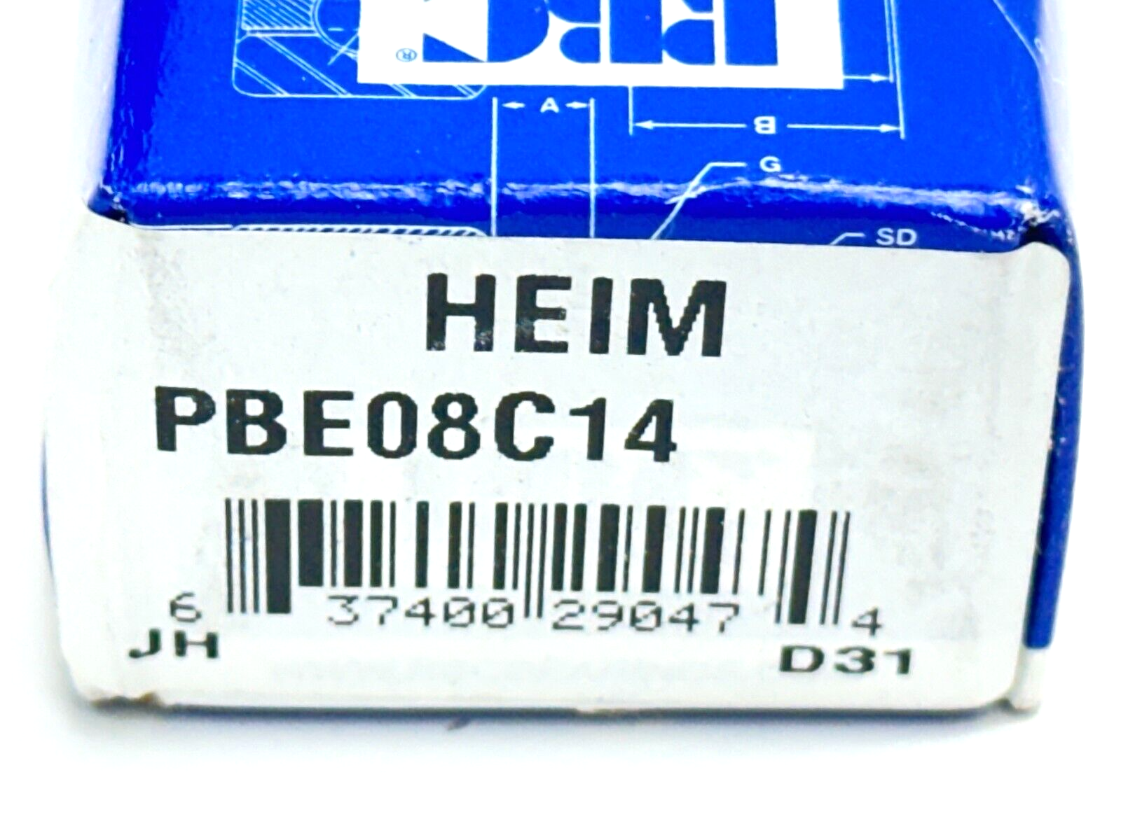 RBC PBE08C14 Self-Lubricating Bearing 1/2" Bore 7/8" OD - Maverick Industrial Sales