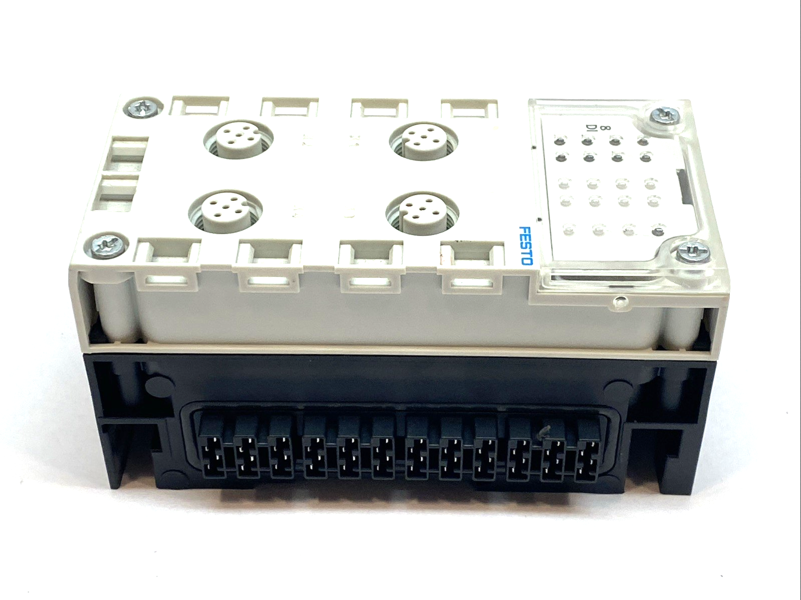 Festo CPX-AB-4-M12X2-5POL Manifold Block 195704 w/ CPX-GE-EV Block, 8 DI - Maverick Industrial Sales
