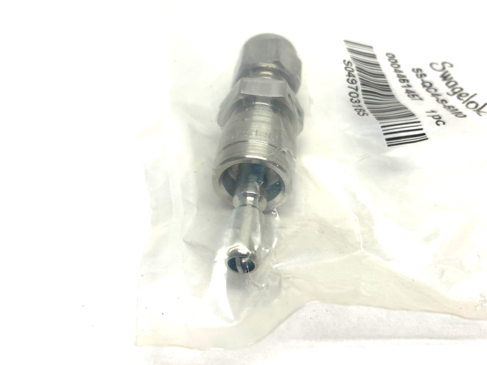 Swagelok SS-QC4-S-6M0 Stainless Steel Instrument Quick-Connect Stem, 6mm Tube - Maverick Industrial Sales