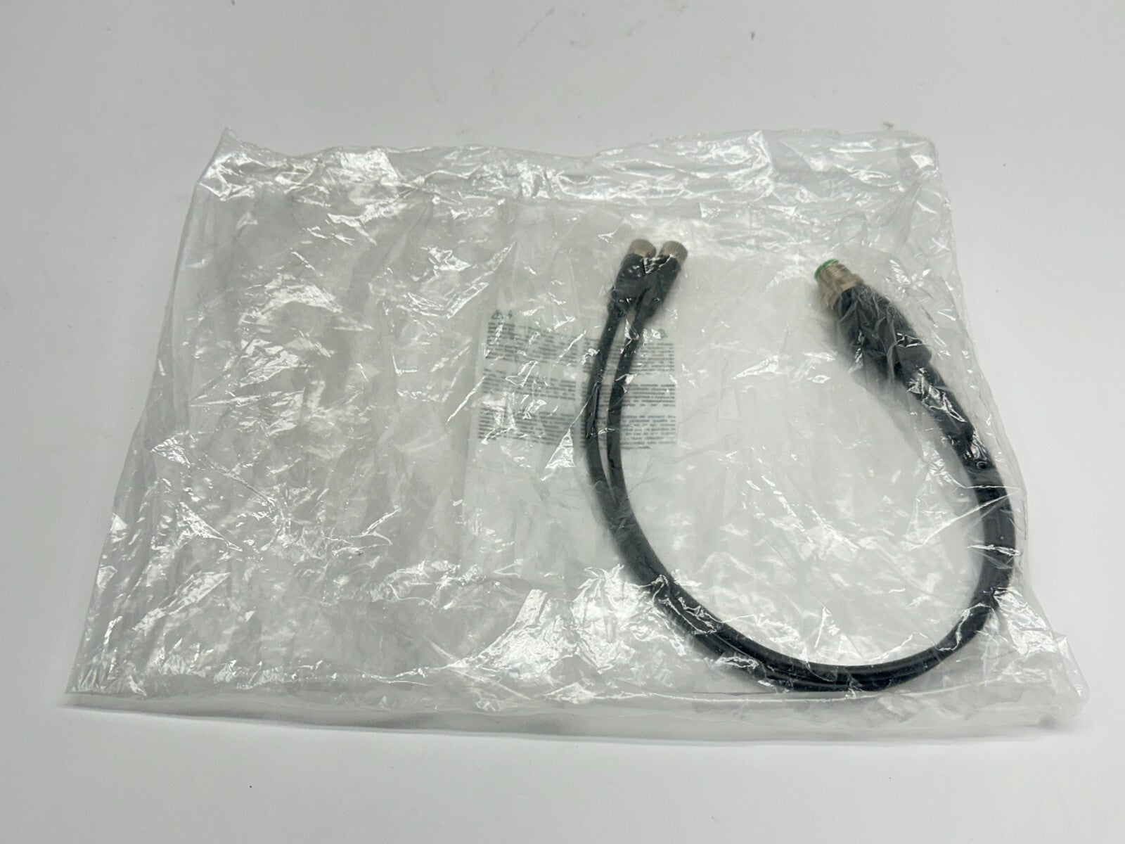 Murr Elektronik 7000-40821-6100030 Y-Distributor M12 M 4-Pin - M8 F 3-Pin 0.3m - Maverick Industrial Sales