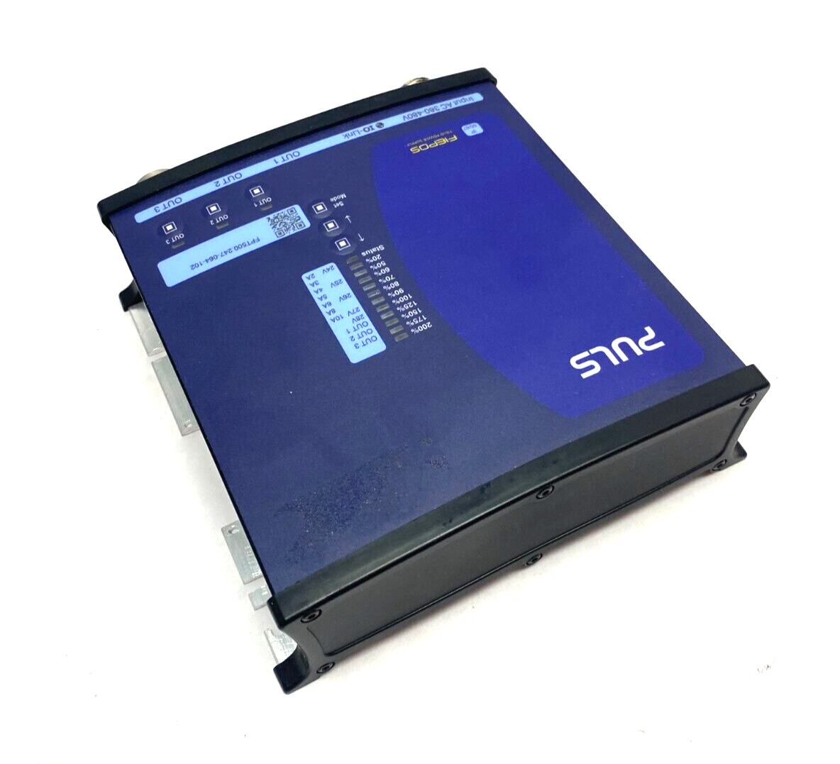 Puls FPT500.247-064-102 FIEPOS IO-Link Power Supply 3-Phase IP54, IP65 & IP67 - Maverick Industrial Sales