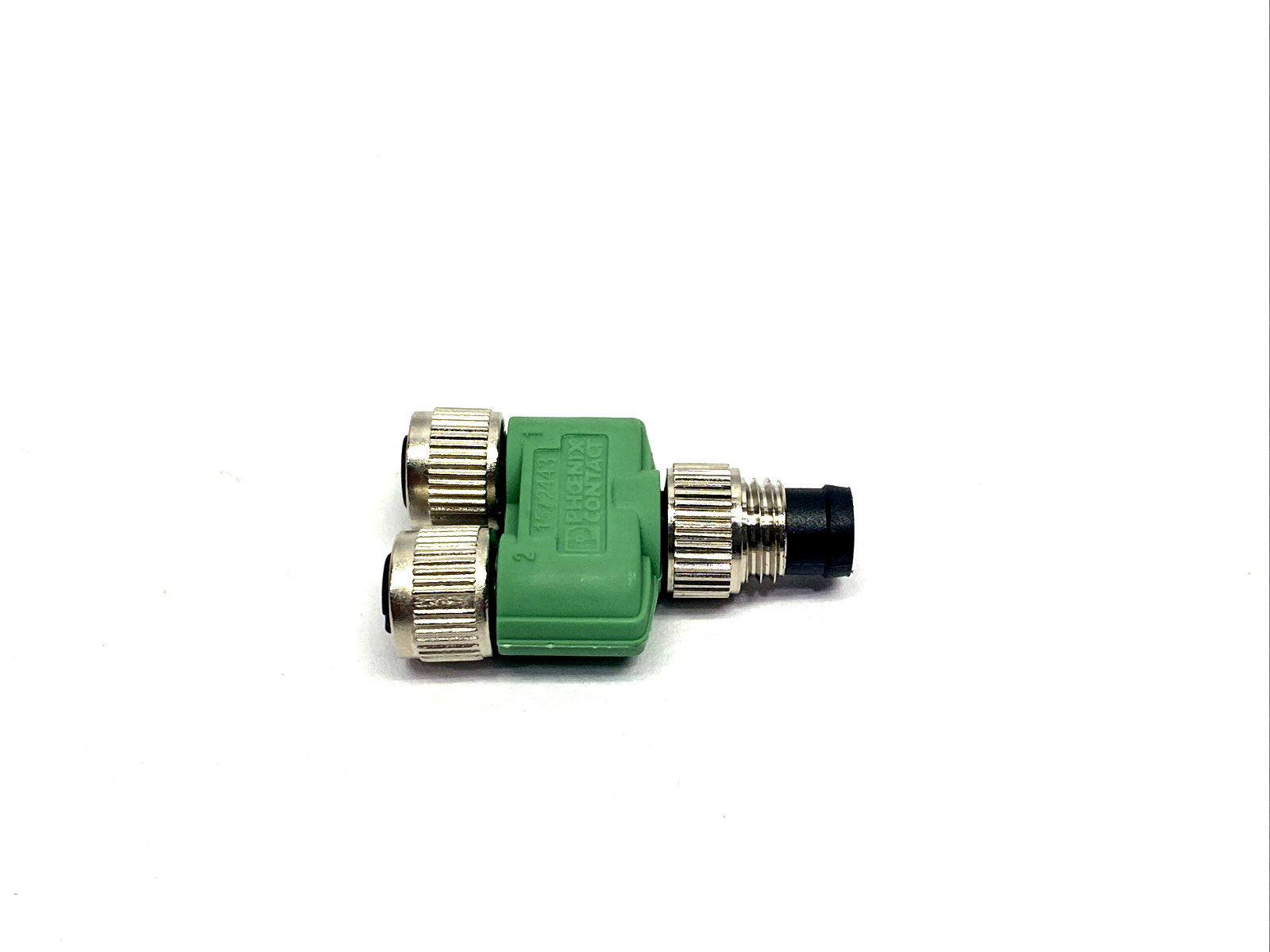 Phoenix Contact SAC-4P-M 8Y/2XM 8FS VP Y-Distributor Connector M8 4-Pin 1572443 - Maverick Industrial Sales