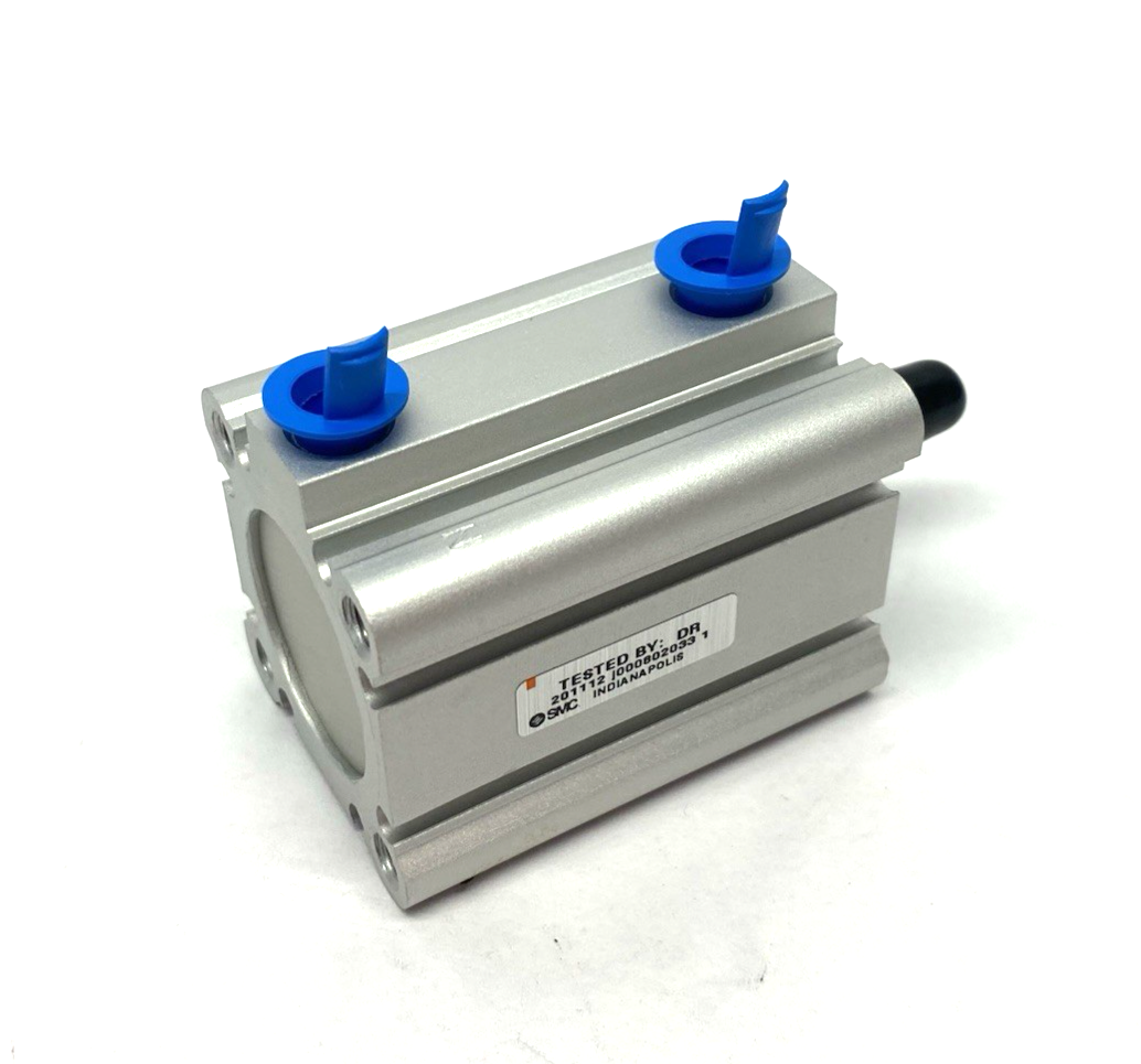 SMC NCDQ2A32-30DMZ Compact Pneumatic Cylinder, 32mm Bore, 30mm Stroke - Maverick Industrial Sales