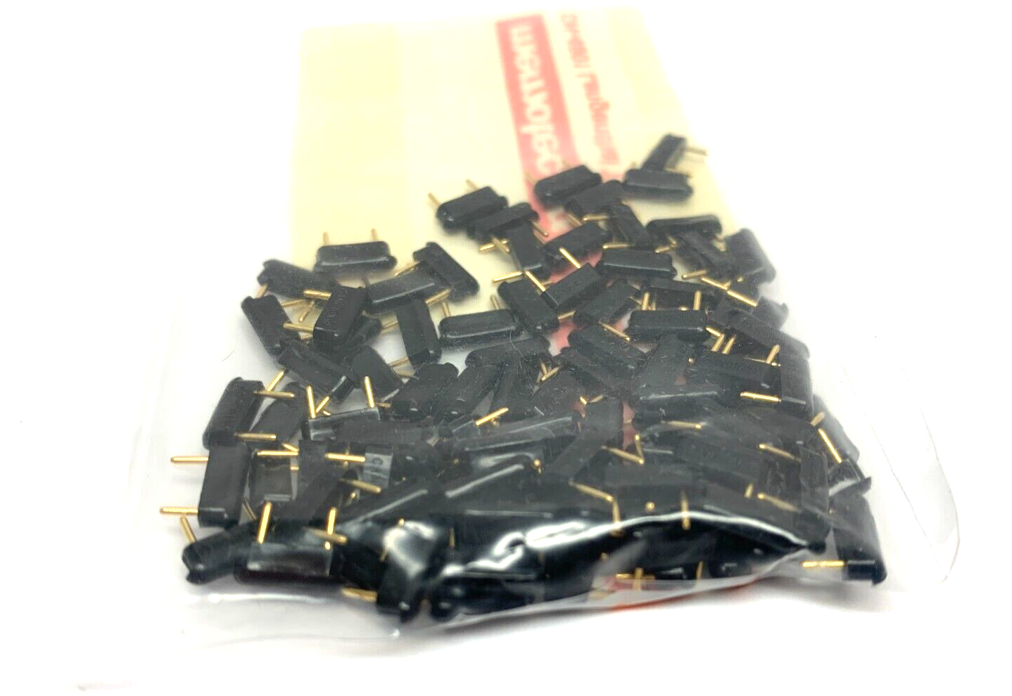 461-2251-01-03-10 | Camboin Electric Shorting Link Plug Black And Gold PACK OF 100 - New - Maverick Industrial Sales