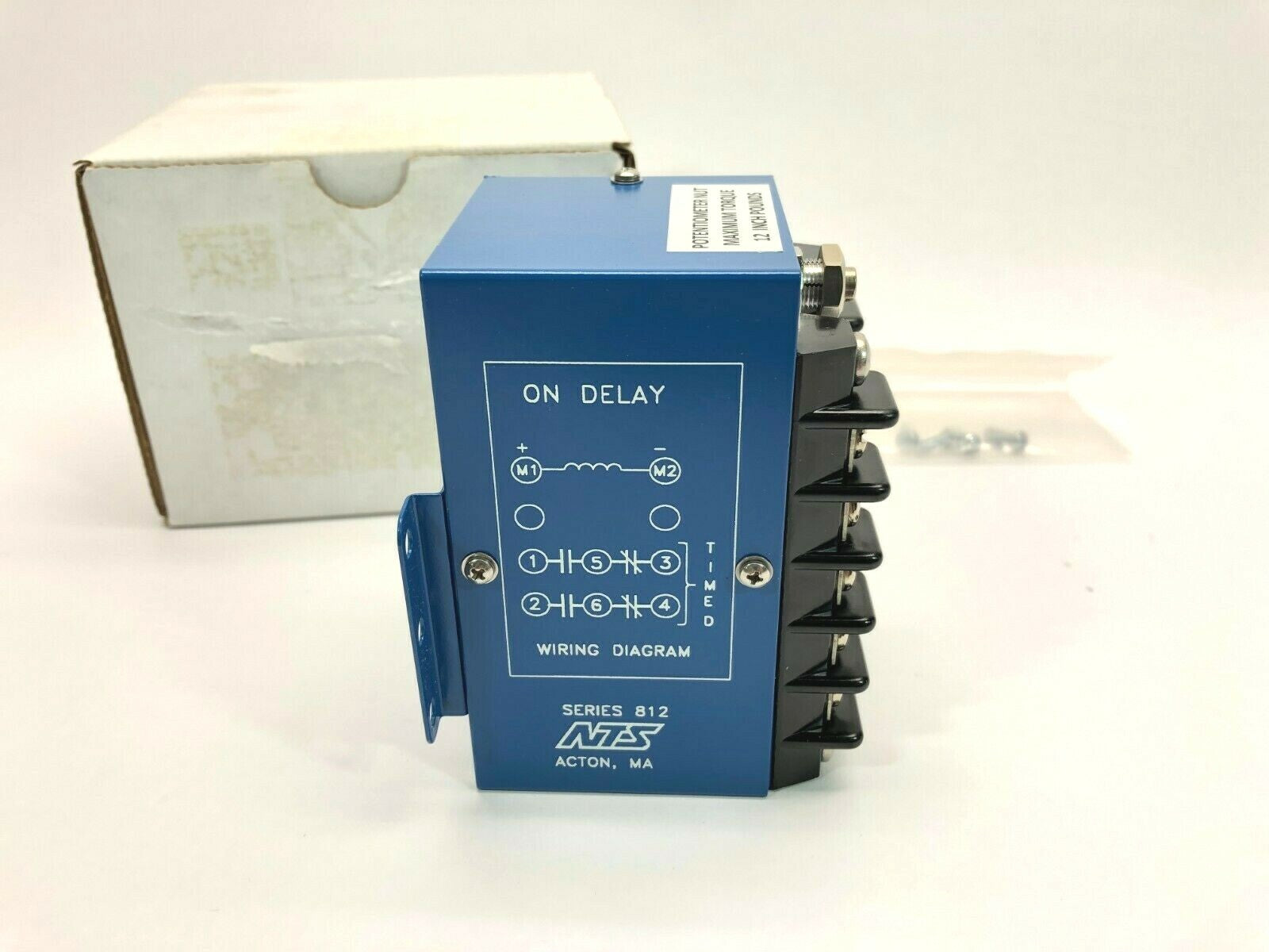 NTS 812-1-6-07-0 Series 812 Time Delay Relay Module, Timer - Maverick Industrial Sales