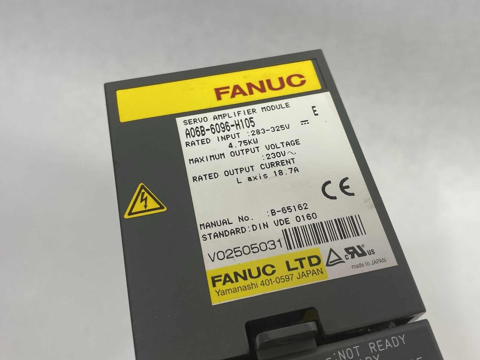 A06B-6096-H105 | Fanuc Servo Amplifier Module - Used - Maverick Industrial Sales
