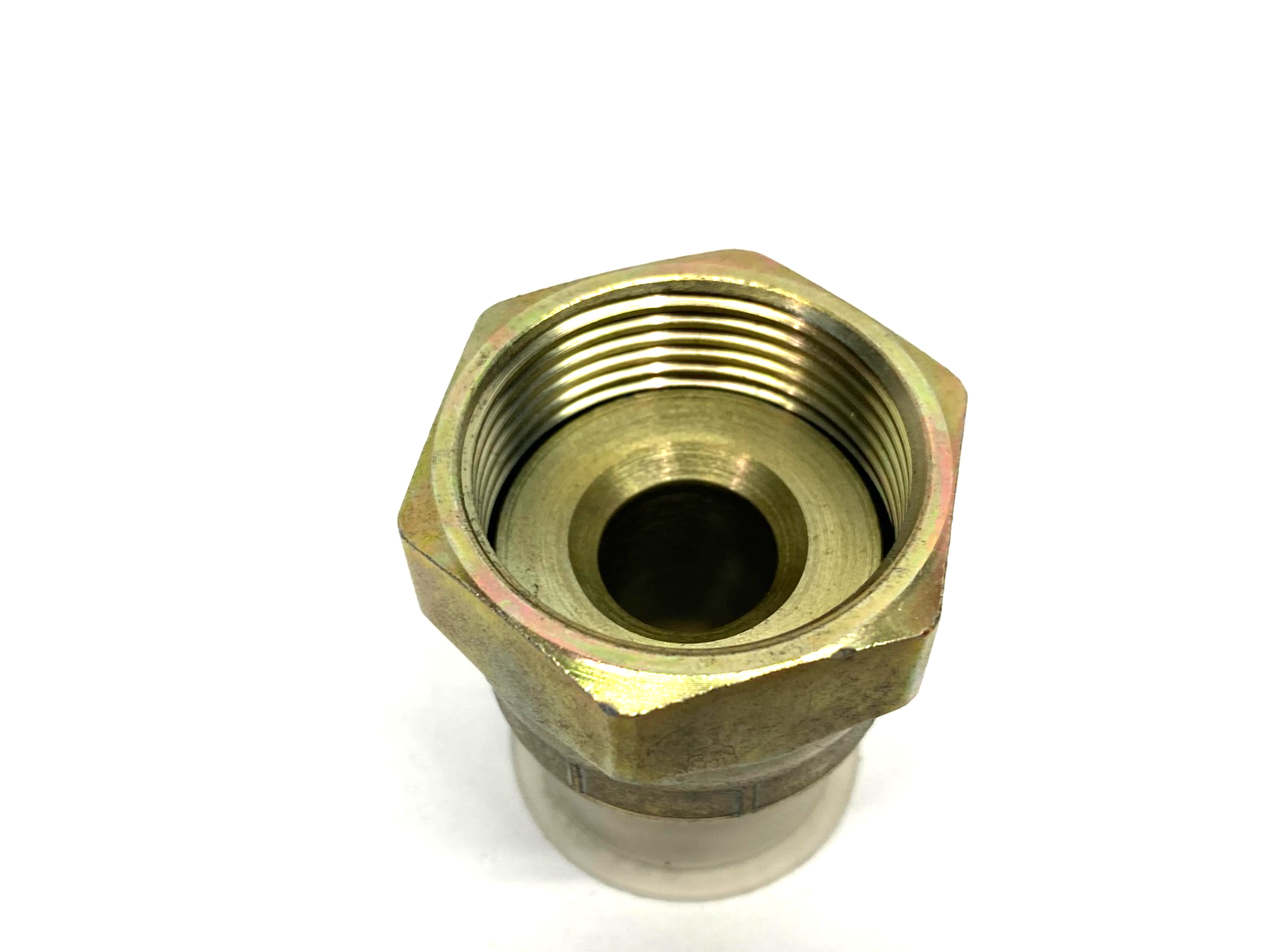 Parker 16-12 TRLON-S Seal-Lok ORFS Straight Swivel Connector 1" to 3/4" - Maverick Industrial Sales