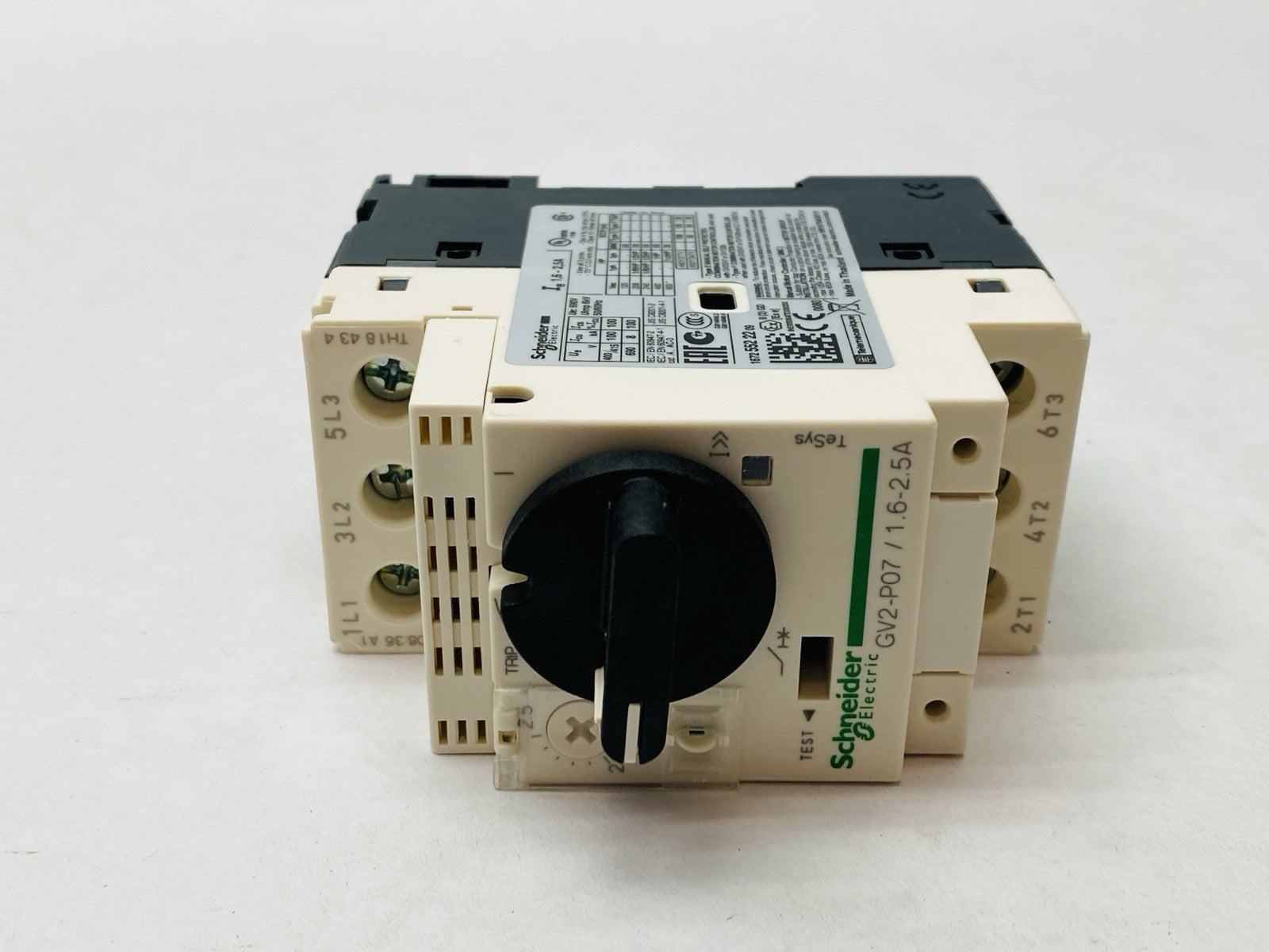 Schneider Electric GV2 P07 Manual Starter And Protector 1.6-2.5A 690V - New – Open box - Maverick Industrial Sales