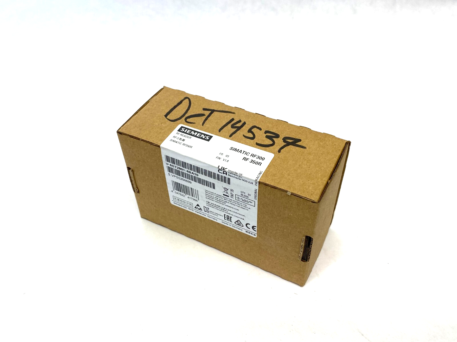 Siemens 6GT2801-4BA10 SIMATIC Reader RF350R, w/o Antenna - Maverick Industrial Sales