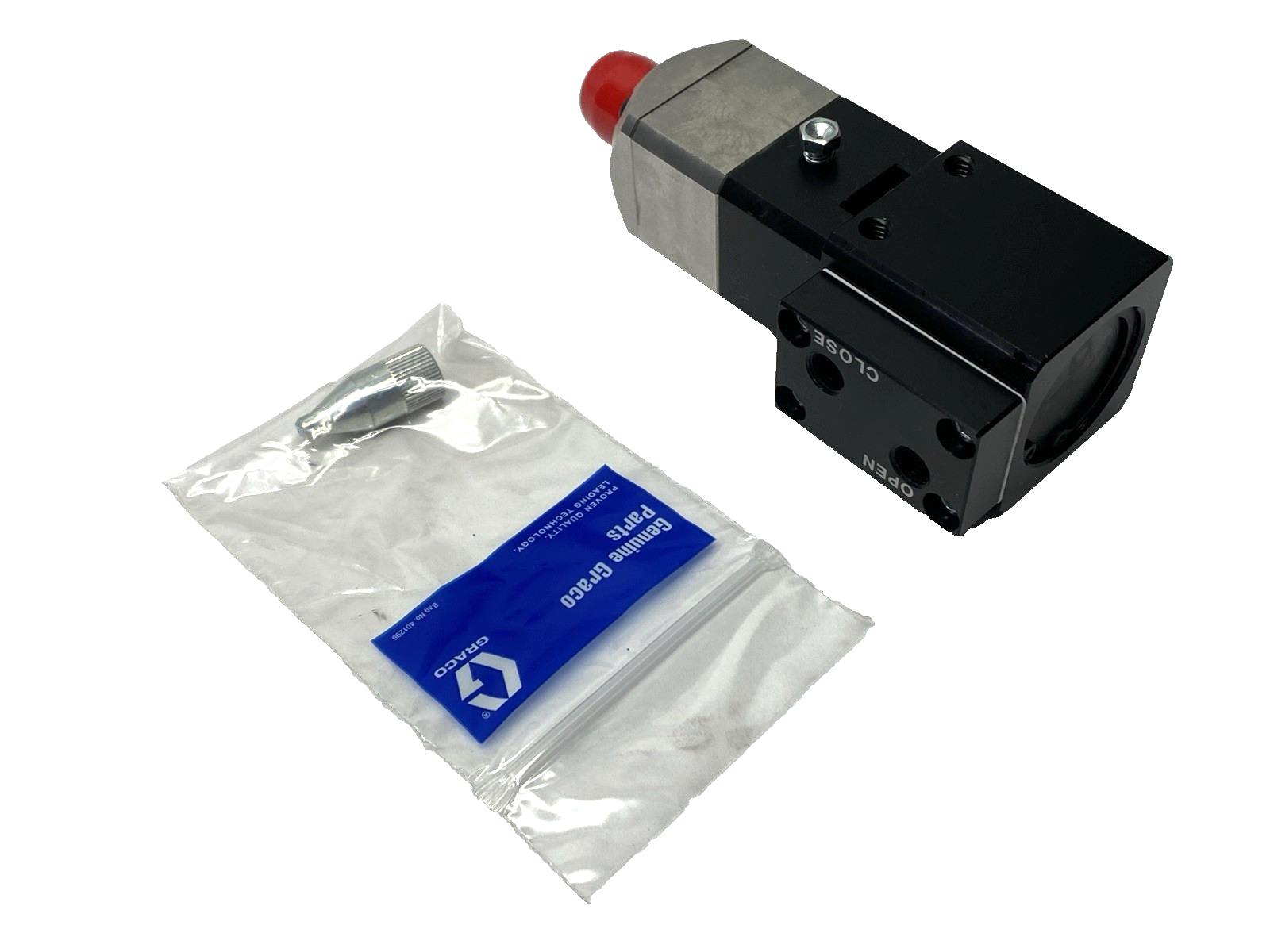 Graco 243666 Single Component 1K Ultra-Lite Pneumatic Dispense Valve - Maverick Industrial Sales