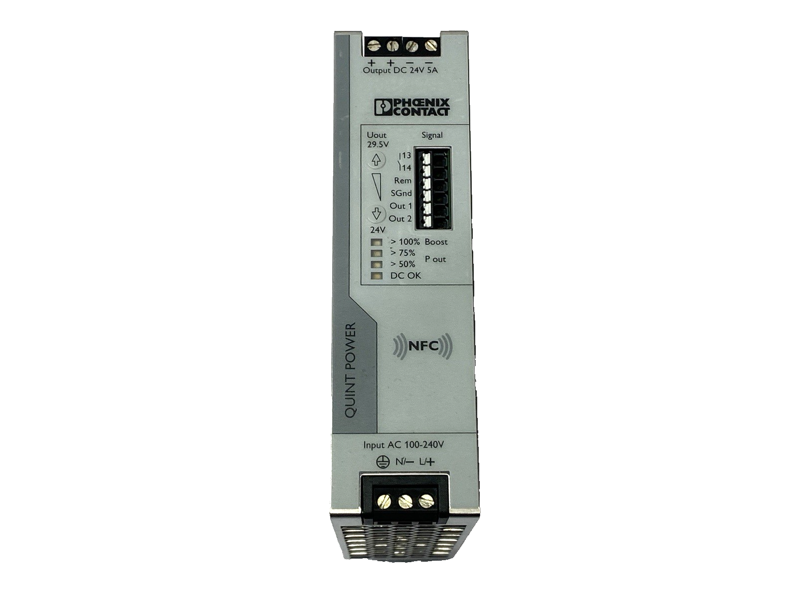 Phoenix Contact QUINT4-PS/1AC/24DC/5 Power Supply 24VDC 5A 120W 2904600 - Maverick Industrial Sales
