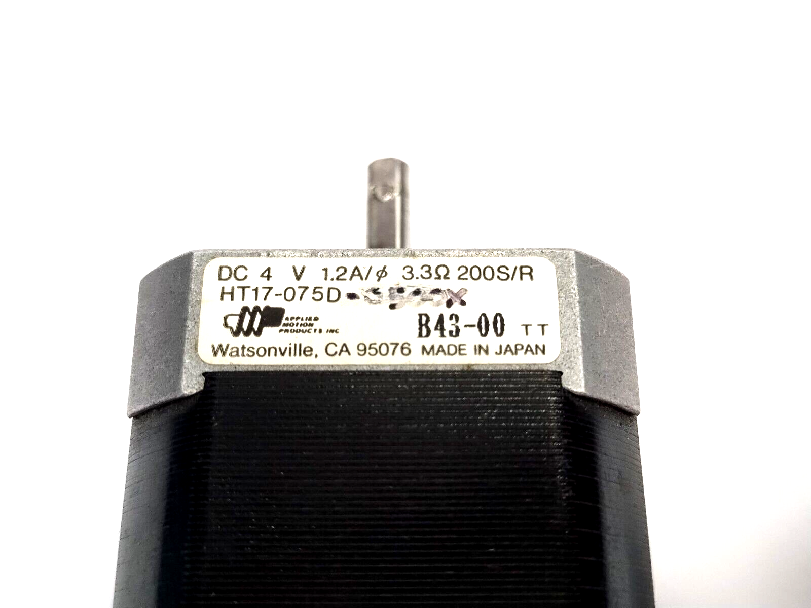 Applied Motion Products HT17-075D Stepper Motor 4VDC 5mm Shaft HT17-075D-0500X - Maverick Industrial Sales