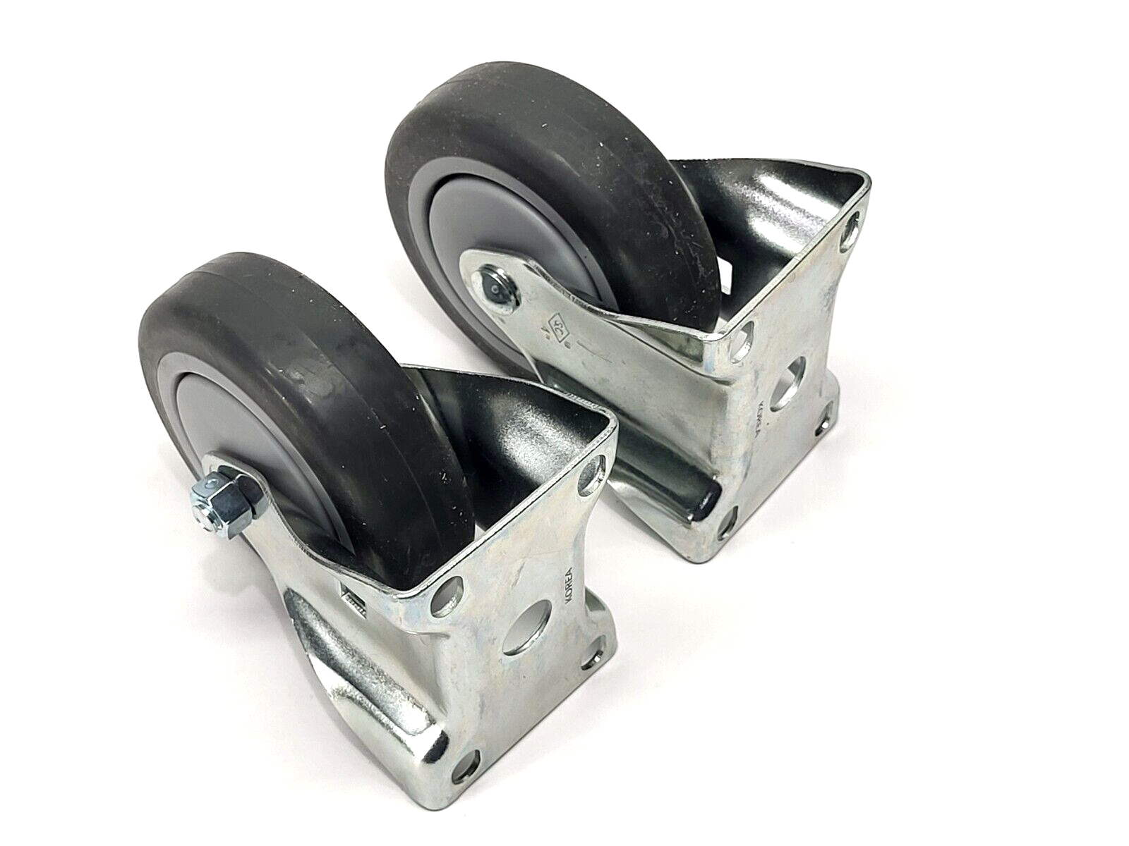 Superior Casters 4" x 1-1/4" Caster Wheels LOT OF 2 - Maverick Industrial Sales