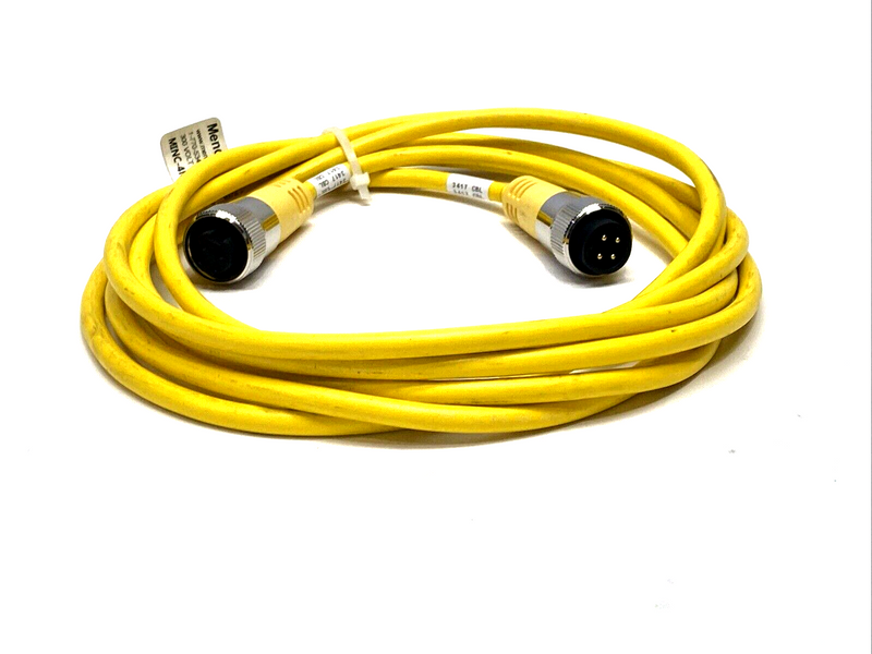 Mencom MINC-4MFPX-4M MIN Size I Cordset 4-Pin 7/8" Male to Female 4m - Maverick Industrial Sales