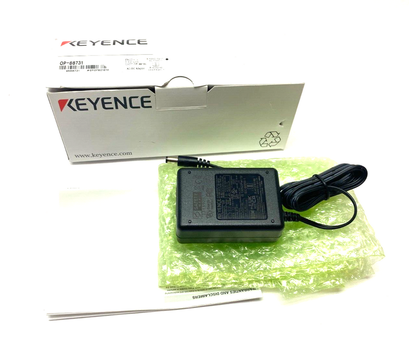 Keyence OP-88731 AC Power Adapter - Maverick Industrial Sales