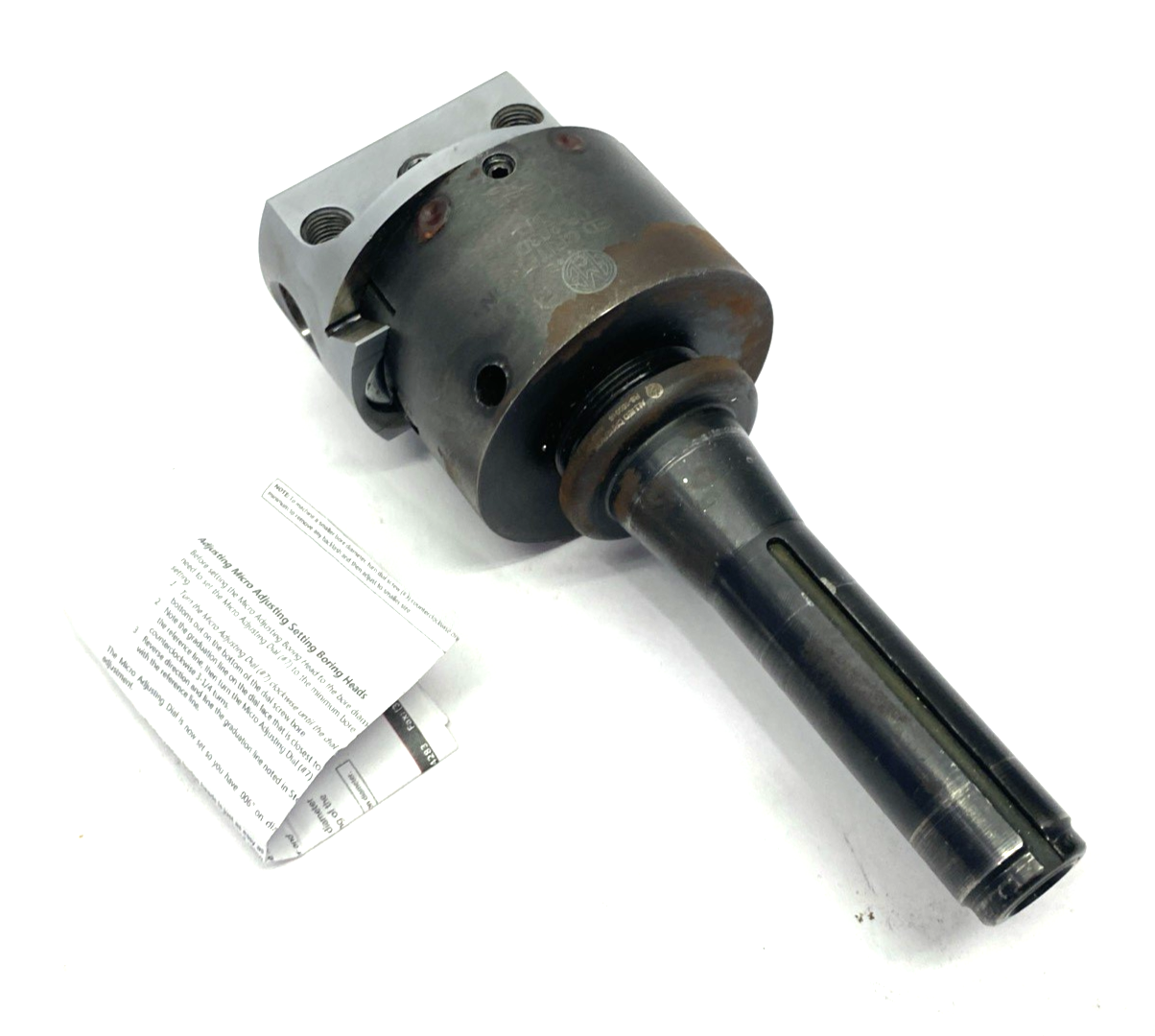 Allied Criterion CB-203D Boring Head: 3" Body Dia, 3/4" Hole Dia, Manual - Maverick Industrial Sales
