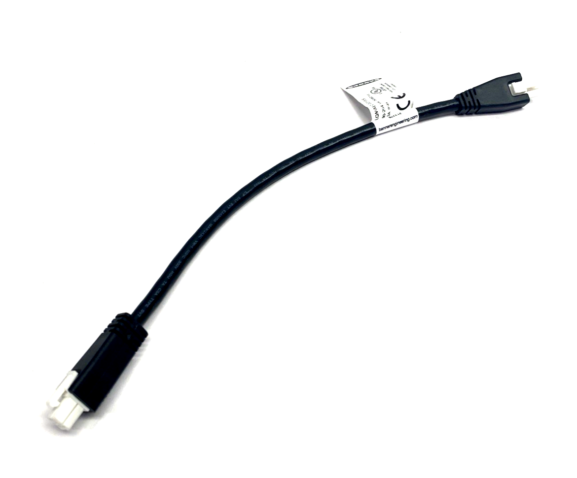 Banner LQMAEC-301SS Cordset, Molex 3-Pin To 4-Pin Female 0.31m 85578 - Maverick Industrial Sales