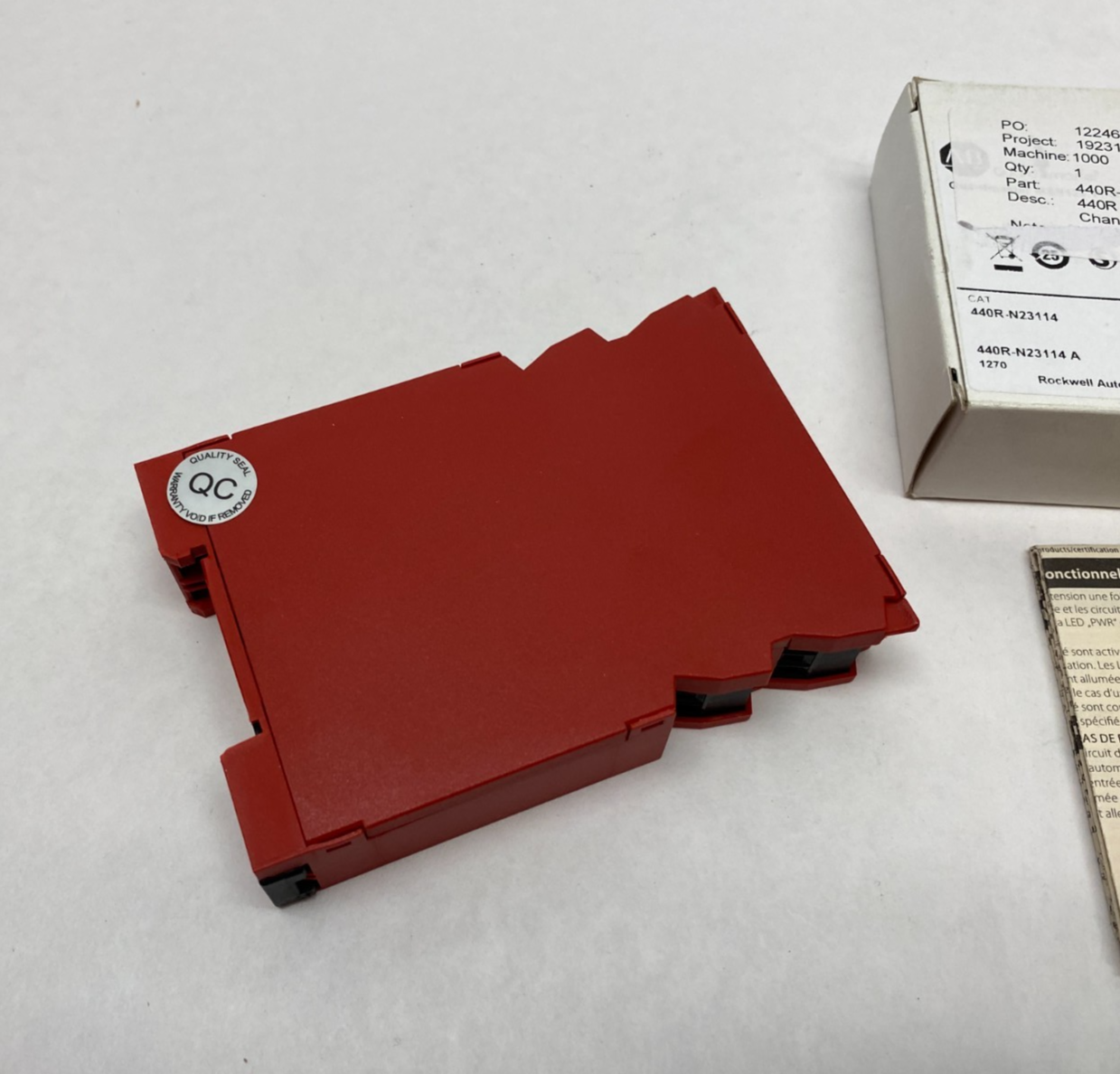 440R-N23114 | Allen Bradley Ser. A Guardmaster Safety Relay MSR126.1T Dual-Channel - New – Open box - Maverick Industrial Sales