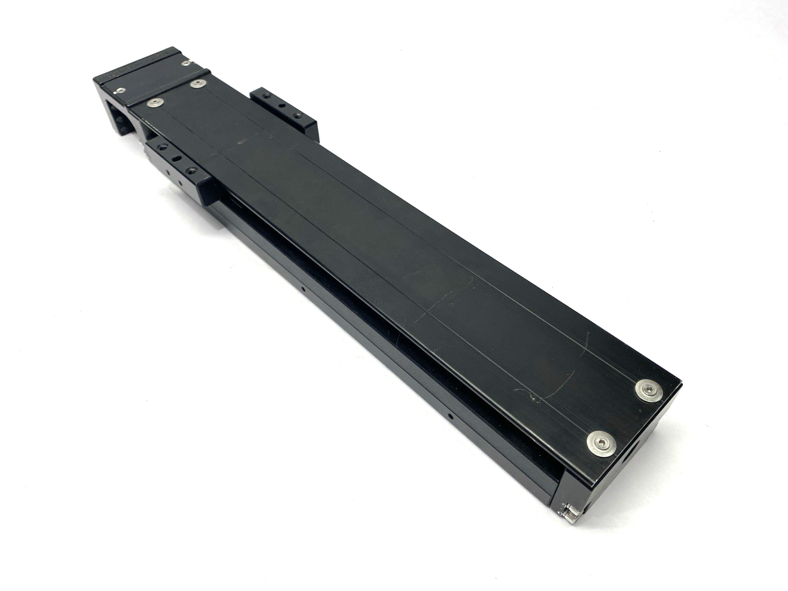 LX30 | Misumi Single Axis Actuator w/ Cover 300mm Long 54mm Table Length 80mm Wide - Used - Maverick Industrial Sales