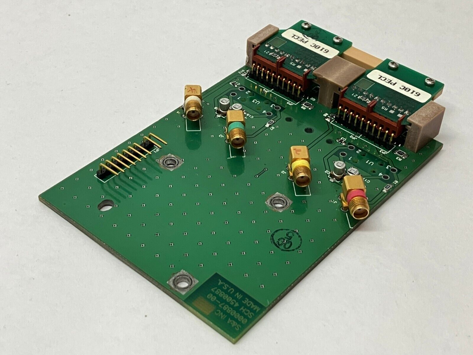 Saunders & Associates 0000887-00 Circuit Board 45000887 w/ 610C PECL - Maverick Industrial Sales