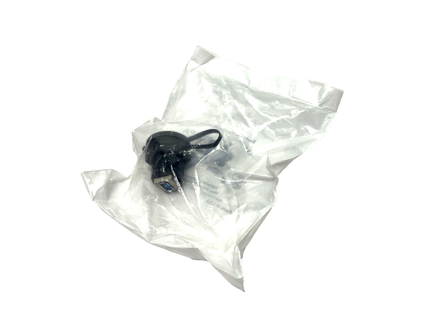 D-USB-AFAF-M25-PA | Mencom Port Adapter With USB Style A Female-Female M25 Thread - New - Maverick Industrial Sales