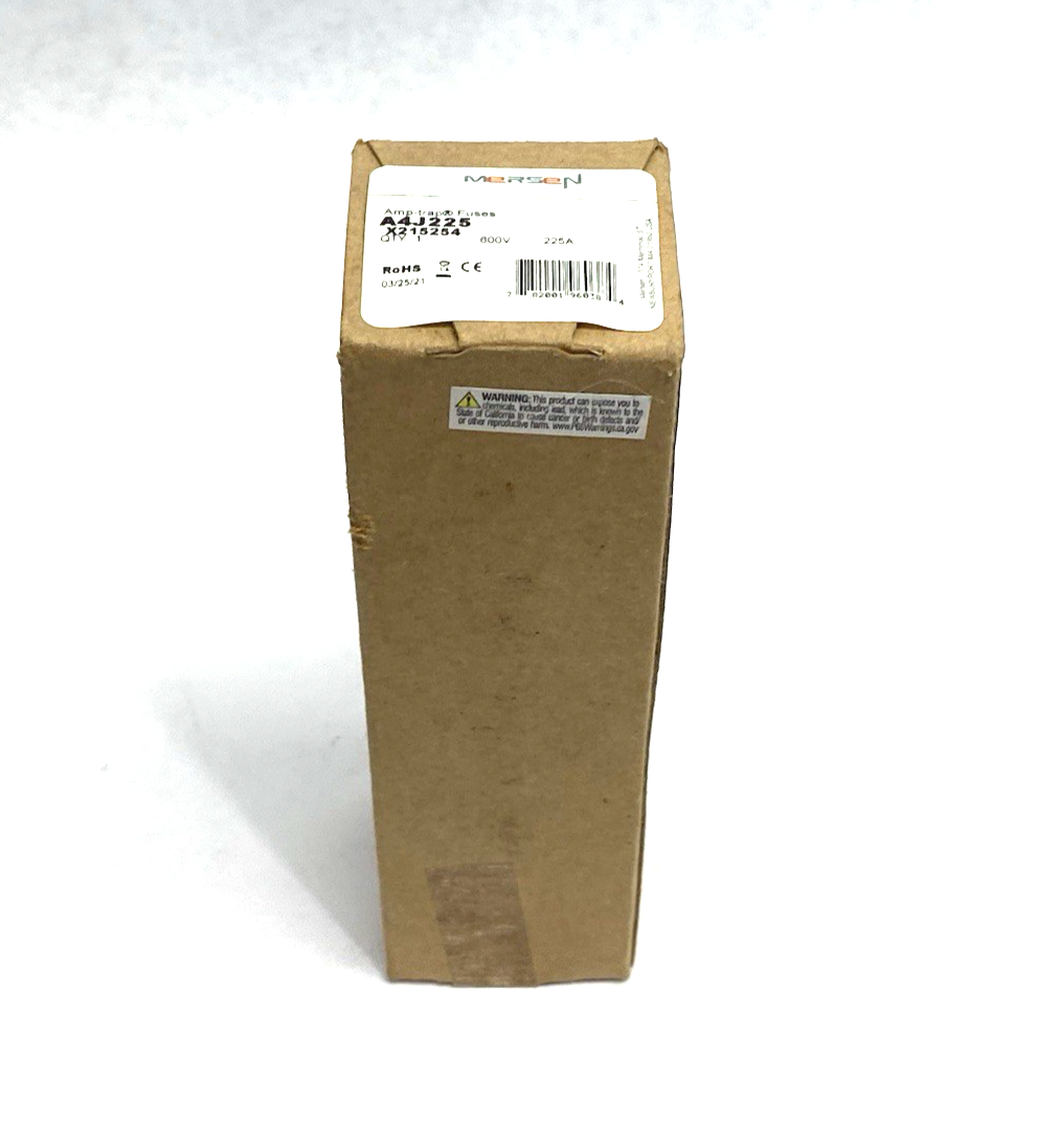A4J225 | Mersen Amp-Trap Fuse, Fast-Acting, Current Limiting 600V 225A X215254 - New - Maverick Industrial Sales