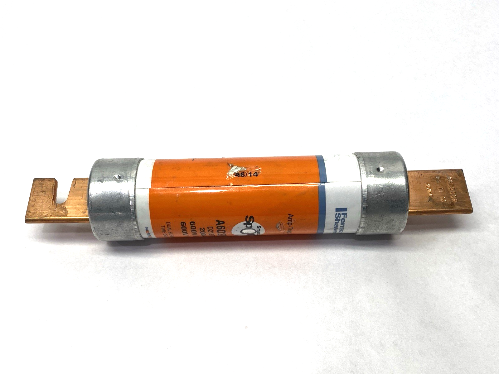 Mersen Ferraz Shawmut A6D200R Dual Element Time Delay Fuse 600V 200A - Maverick Industrial Sales