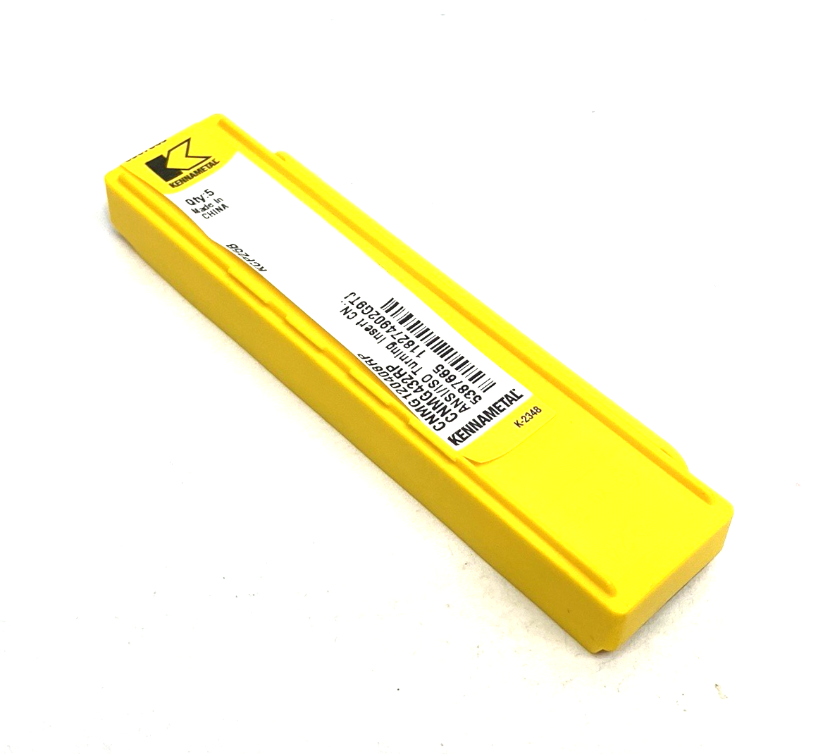 5387665 | Kennametal Kenloc™ CNMG Negative Insert RP Geom. CNMG120408RP PKG OF 5 - New - Maverick Industrial Sales