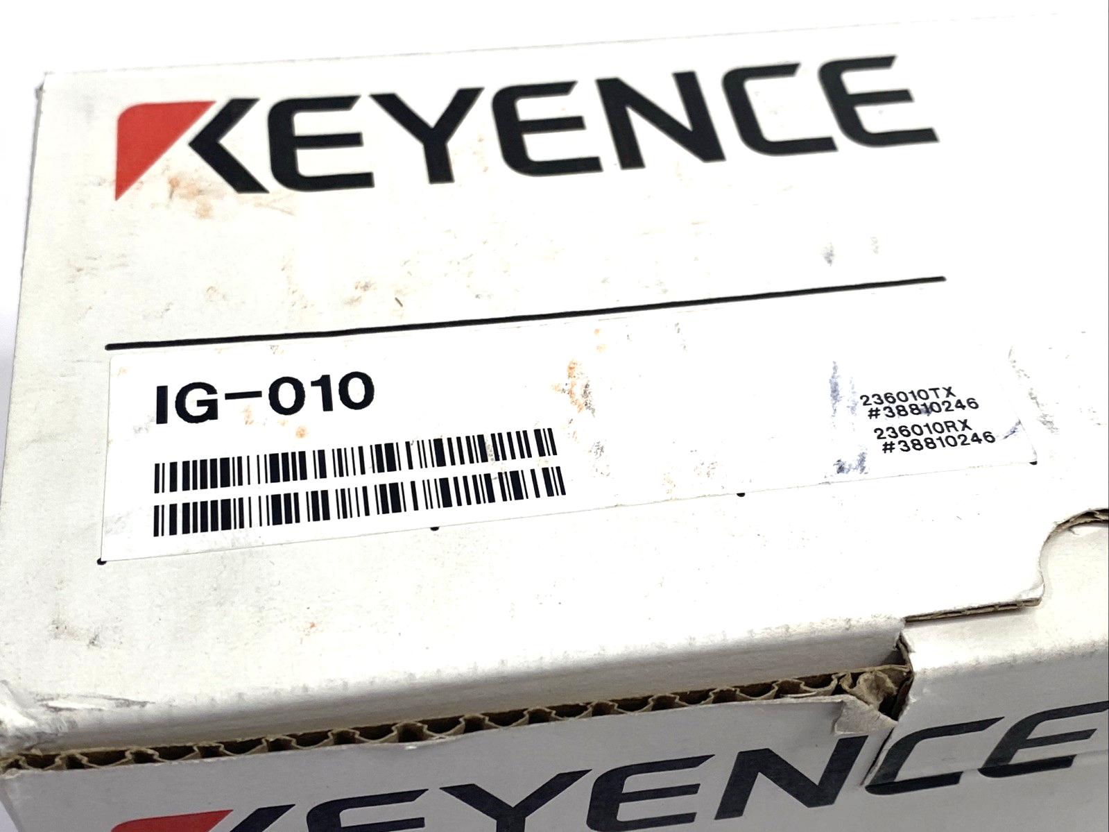 Keyence IG-010 Multi-Purpose CCD Laser Micrometer Sensor Transmitter & Receiver - Maverick Industrial Sales