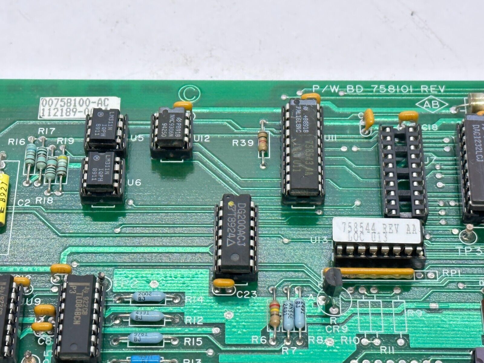 00758100-AC Power Board 758101 Revision AB - Maverick Industrial Sales