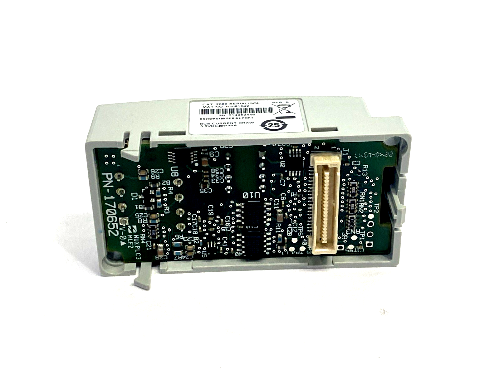 2080-SERIALISOL | Allen Bradley Ser. A Micro800 Isolated Serial Port Plug-In - Used - Maverick Industrial Sales