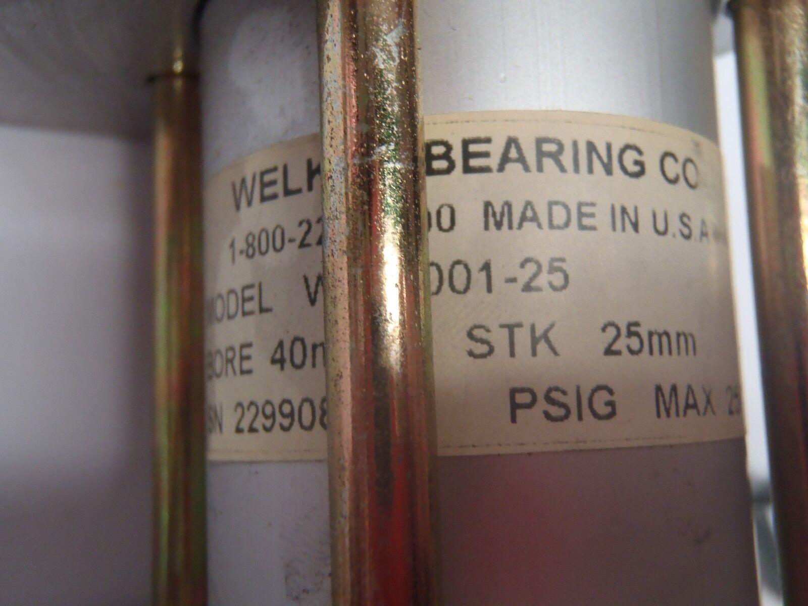 Welker WCP-001-25 Shot Pin WPA-24-25-90 23014 - Maverick Industrial Sales