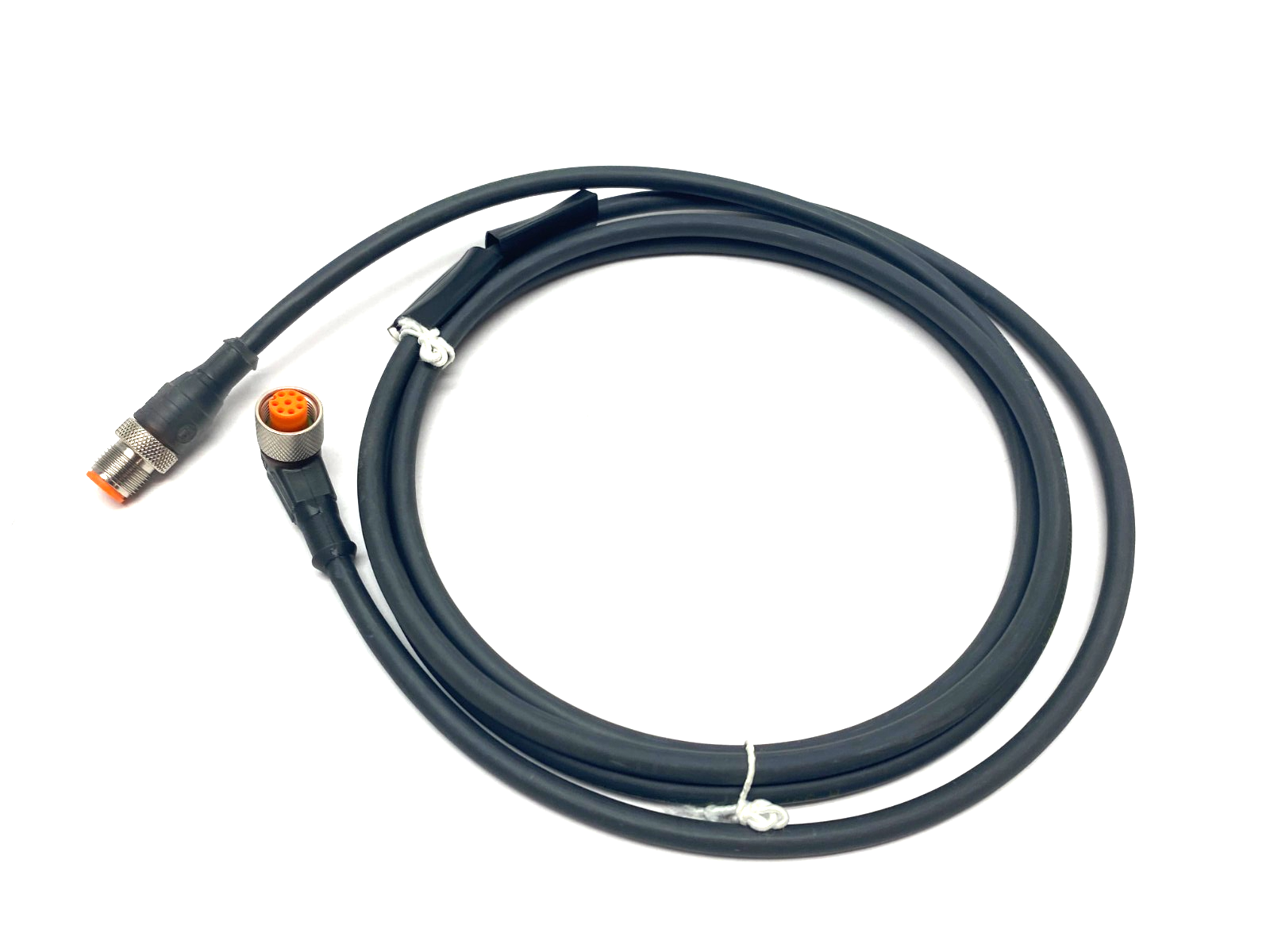Lumberg RST 8-RKWT 8-6-337/2M Double Ended Right Angle Cordset 8-Pin M to F - Maverick Industrial Sales