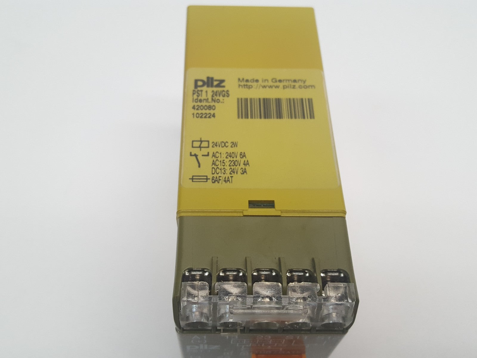 Pilz PST 1 24VGS Safety Relay 420080 102224 - Maverick Industrial Sales