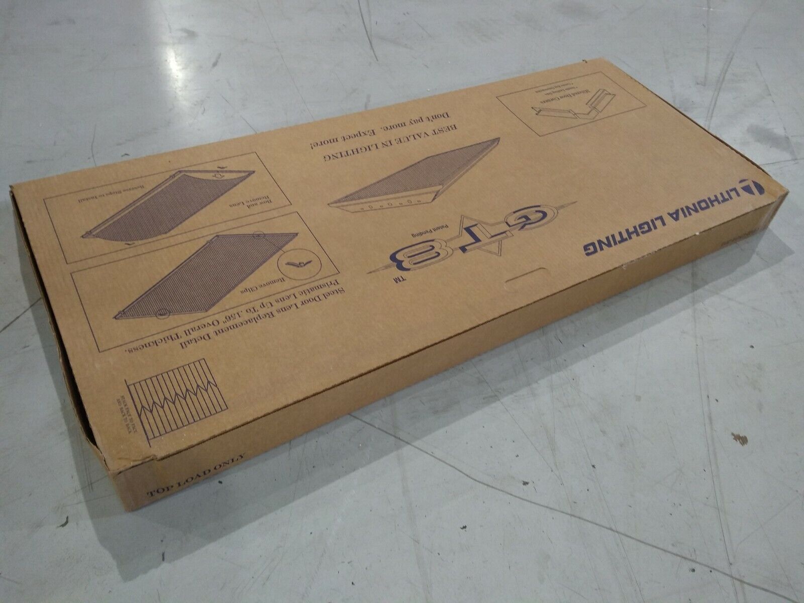 Lithonia 2RT8S 2 32 MVOLT GEB10PS LP835 RT8 Volumetric Recessed Lighting Fixture - Maverick Industrial Sales