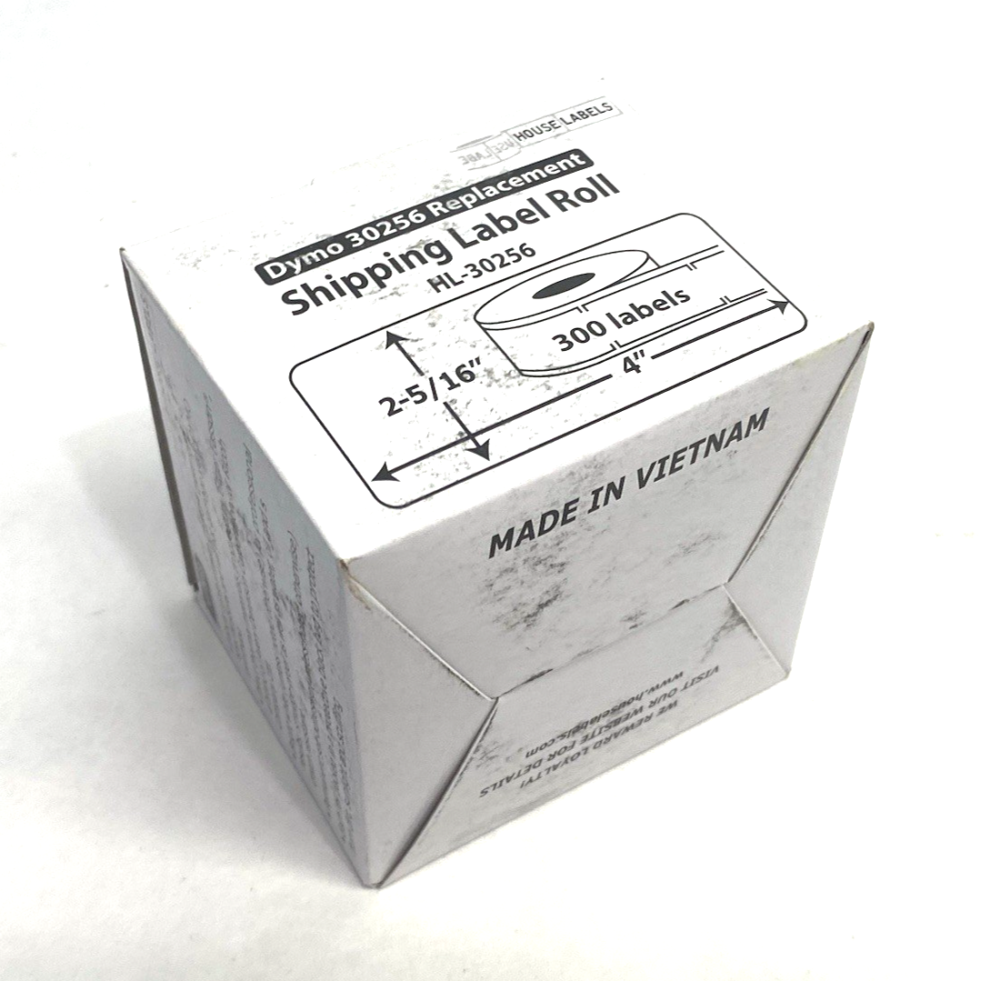 30256 | House Labels Dymo Replacement Label Roll Green 2-5/16" 300-LABELS - New - Maverick Industrial Sales