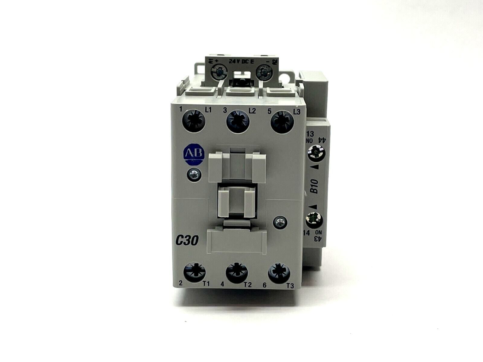 Allen Bradley 100-C30EJ10 Ser. C Contactor 3 N.O. w/ Auxiliary Contact - Maverick Industrial Sales