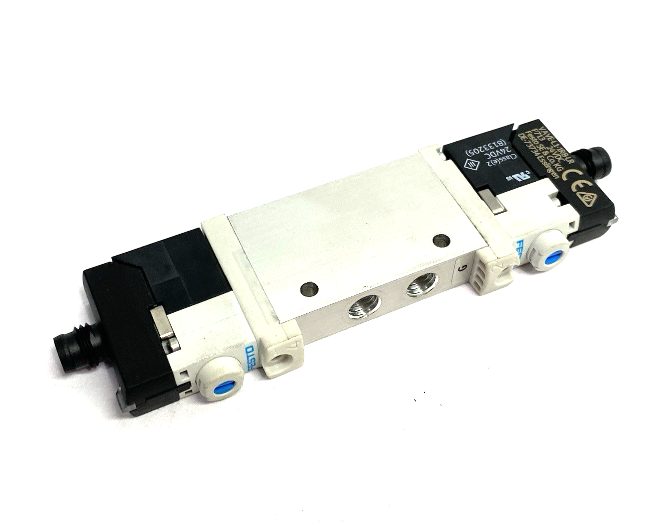 VUVG-L10-P53C-T-M7-1P3 | Festo Air Pilot Control Solenoid Valve 5/3 Closed 566476 - Used - Maverick Industrial Sales