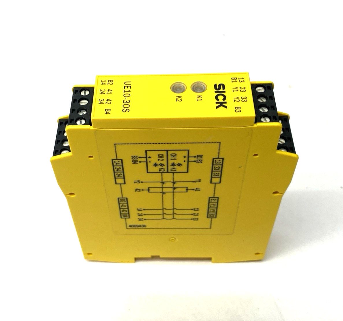 Sick UE10-3OS3D0 Safety Relay, Category 4, SIL 3 (IEC 61508), 6024918 NO BOX - Maverick Industrial Sales