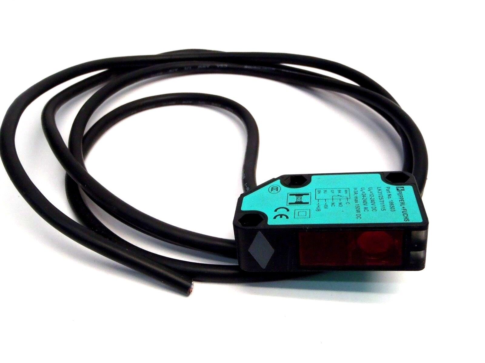 Pepperl & Fuchs LK31/LK31/25/31/115 Through Beam Sensor 3A 240VDC 150W 186503 - Maverick Industrial Sales
