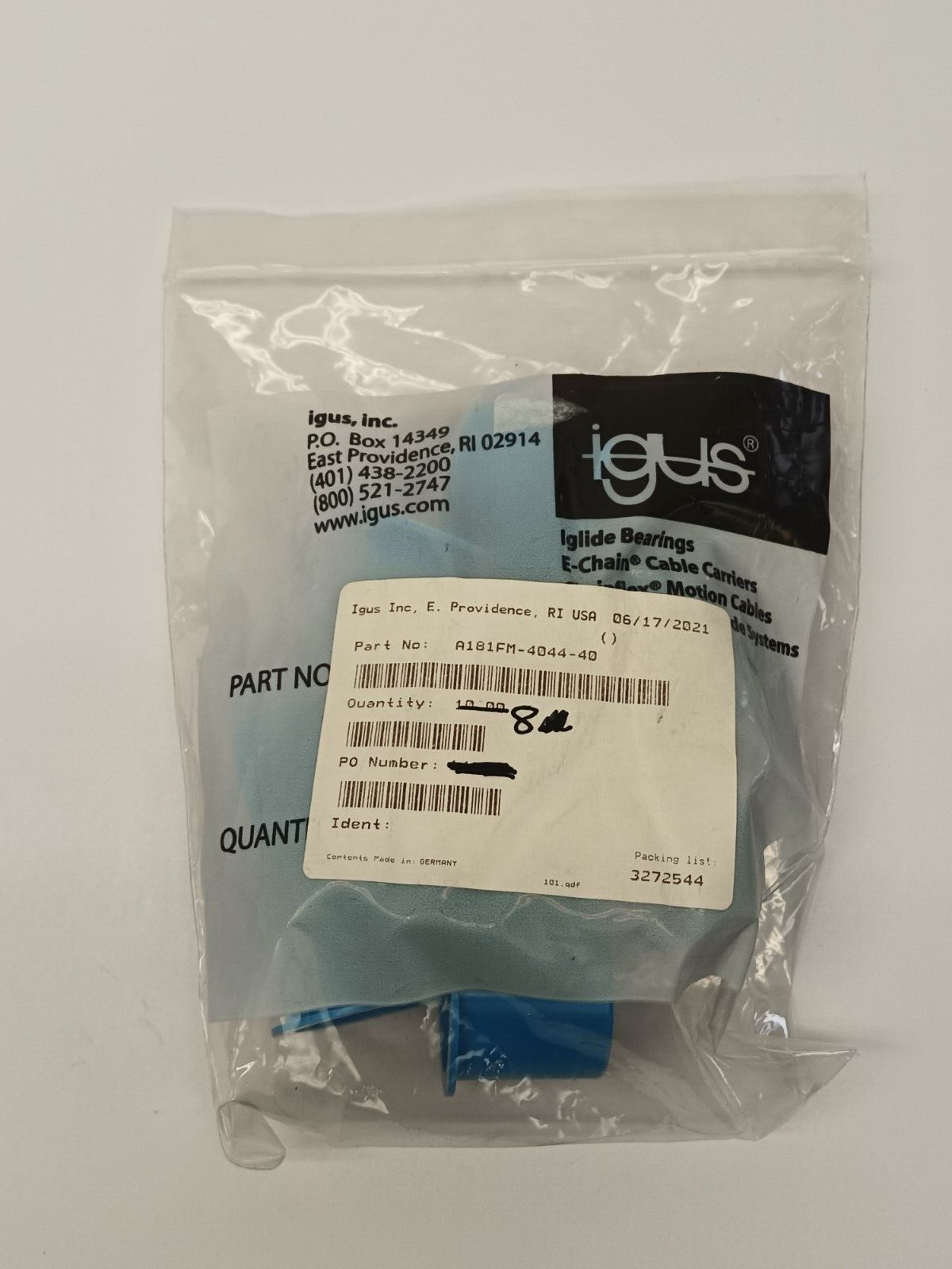 Igus A181FM-4044-40 Sleave Bearing w/ Flange PKG OF 8 - Maverick Industrial Sales