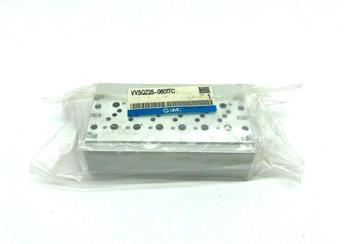 SMC VV5QZ25-0601TC Pneumatic Manifold Block - Maverick Industrial Sales