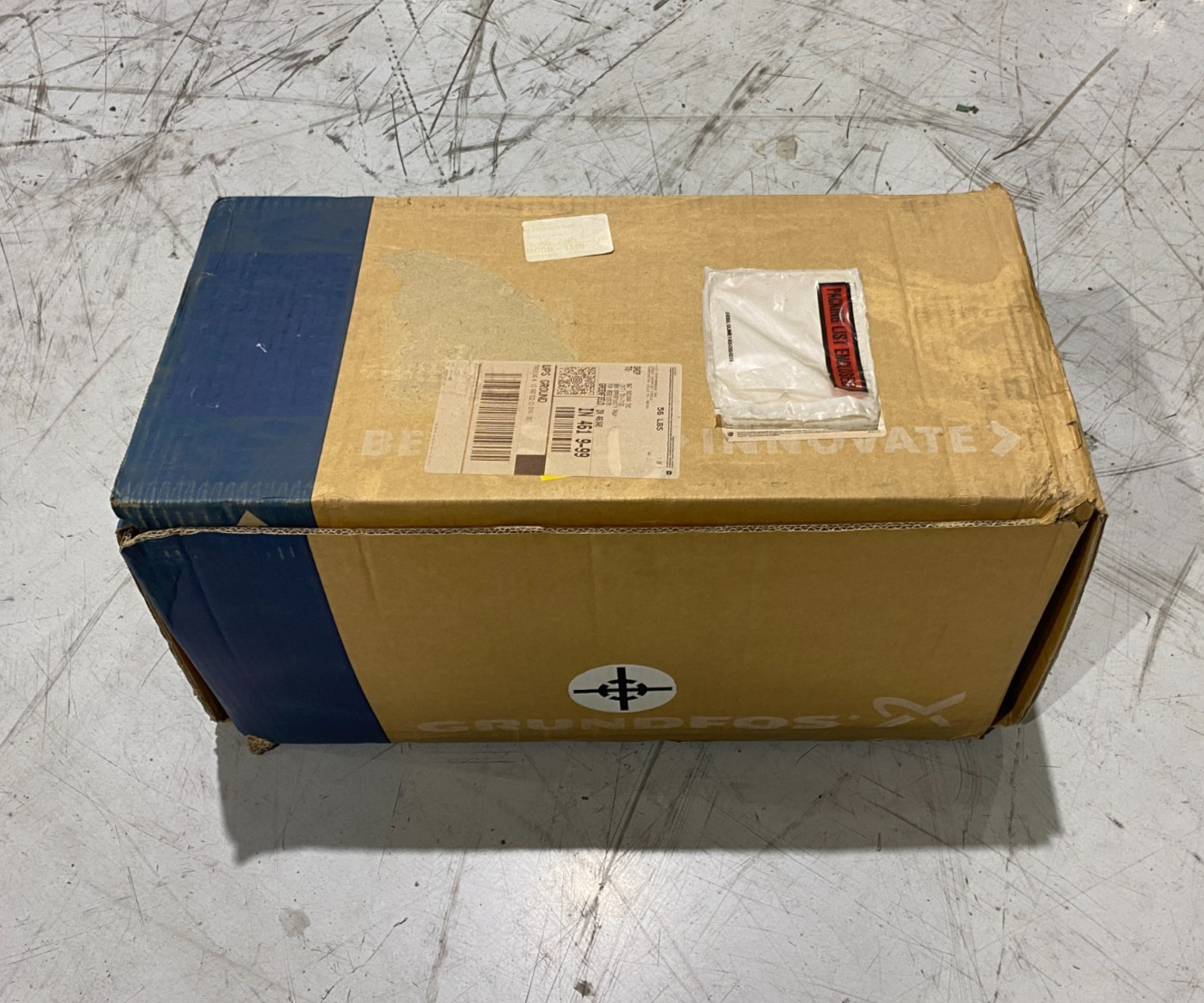 Grundfos CR3-5 A-FGJ-A-E-HQQE Multistage Vertical Vacuum Pump 3-Ph 97772362 - Maverick Industrial Sales