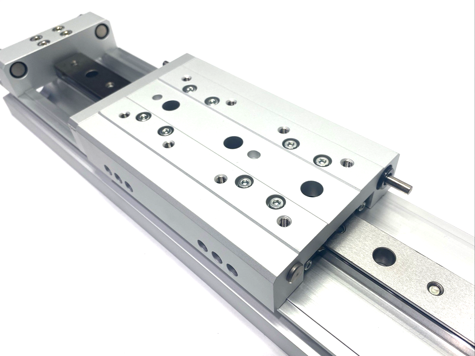 SMC MXW20-200B Guided Slide Table Cylinder 20mm Bore 200mm Stroke - Maverick Industrial Sales