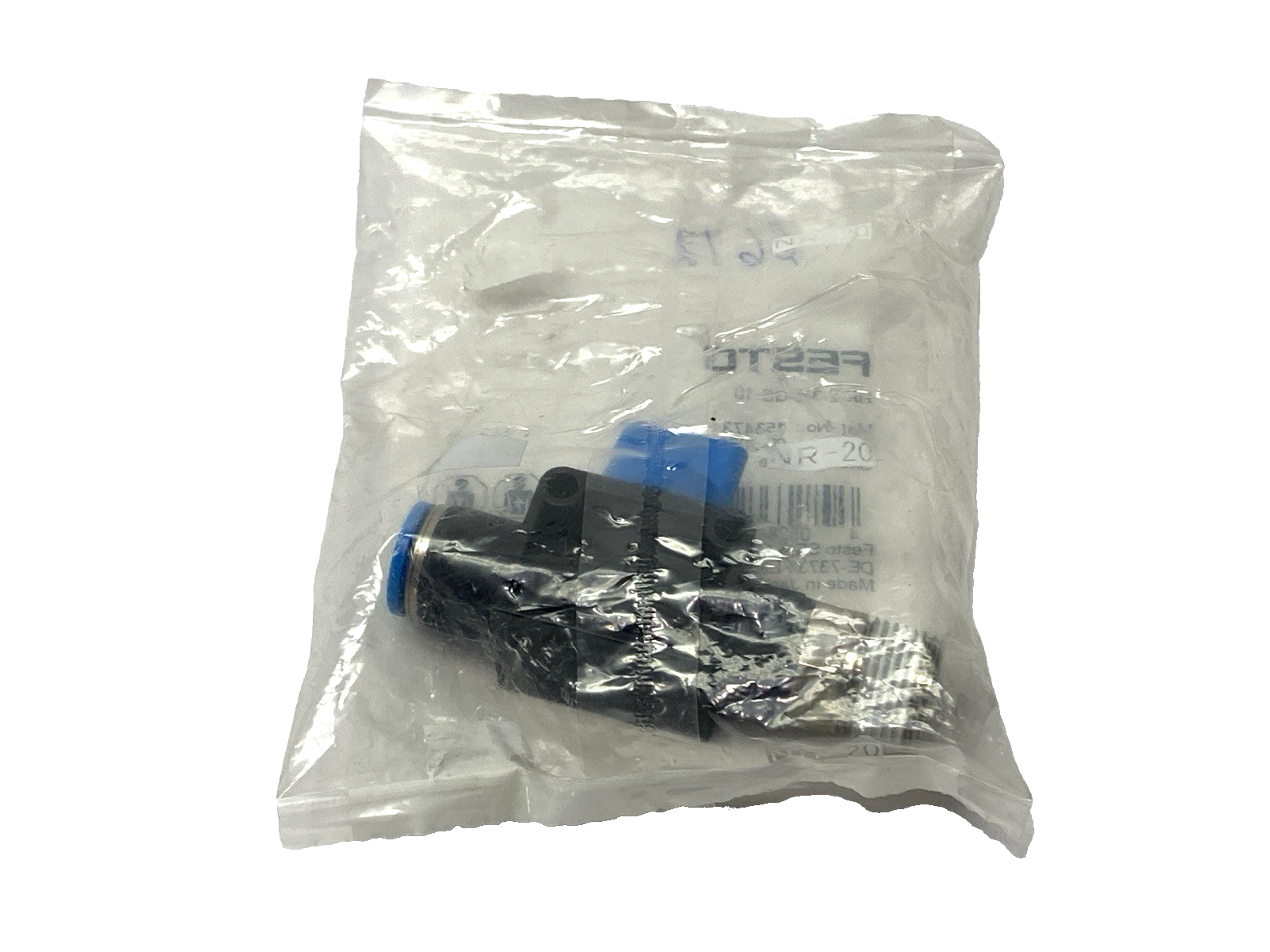 Festo HE-2-3/8-QS-10 Shut-Off Valve 153473 - Maverick Industrial Sales