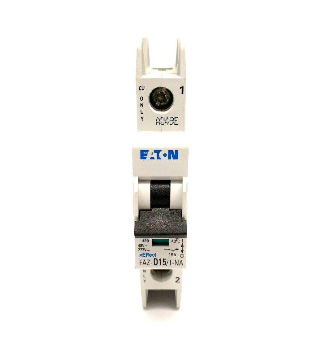 Eaton FAZ-D15/1-NA-SP Miniature Circuit Breaker 1P 15A - Maverick Industrial Sales
