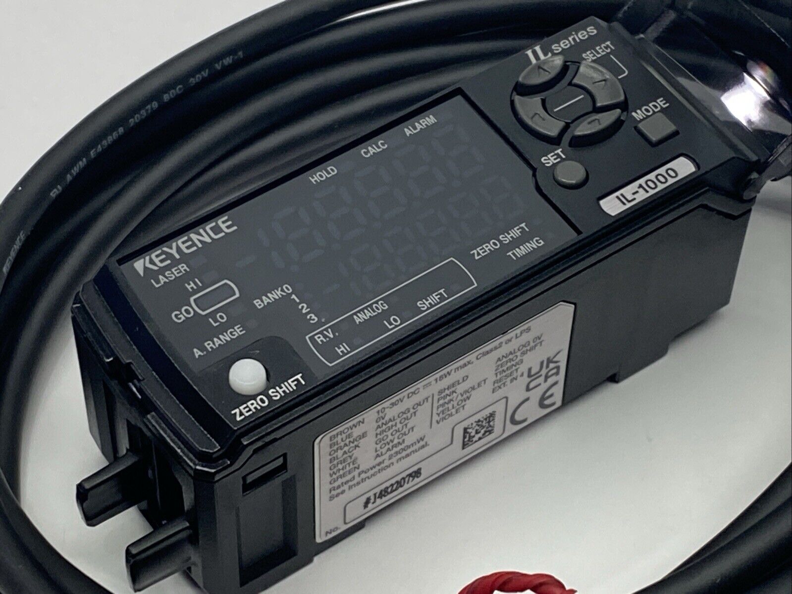 Keyence IL-1000 Multi-Function Sensor Amplifier Unit DIN-Rail Mount Type - Maverick Industrial Sales