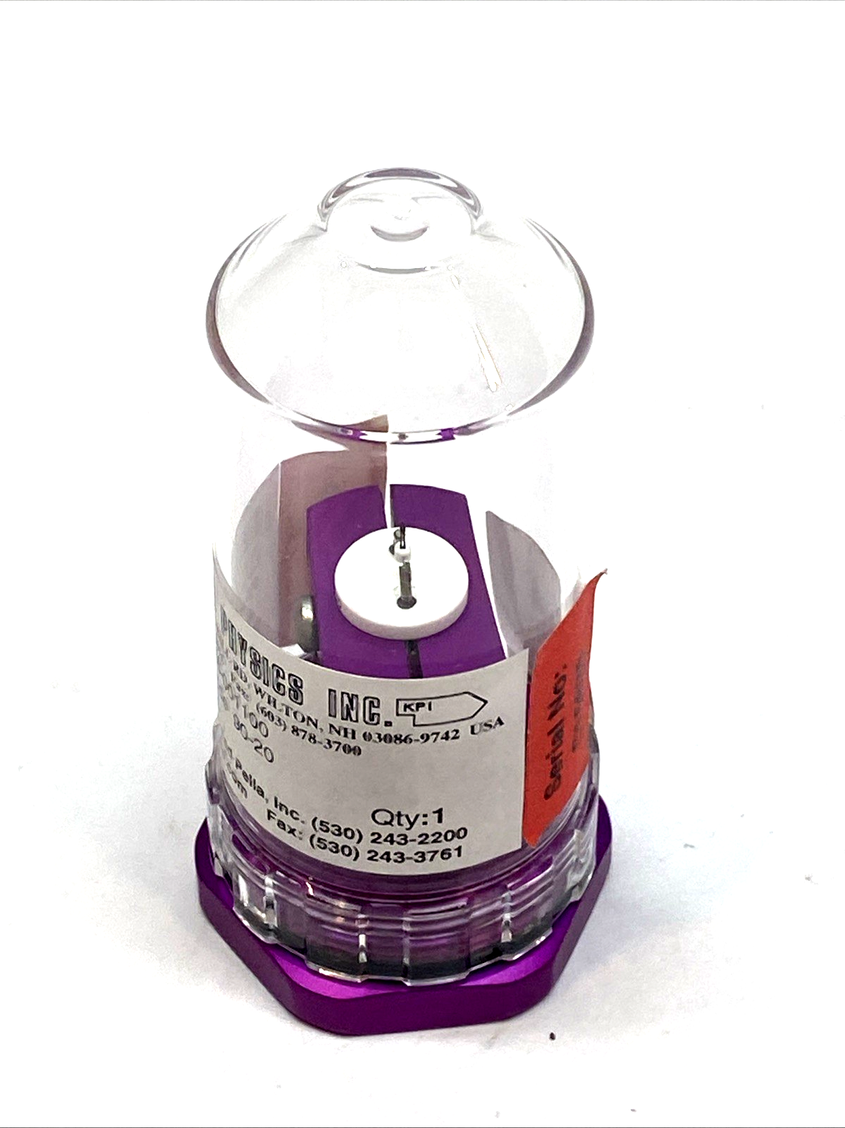 58-001100 | Kimball Physics LaB6 Cathode 90-20, AEI Base Thermionic Emitter - Used - Maverick Industrial Sales