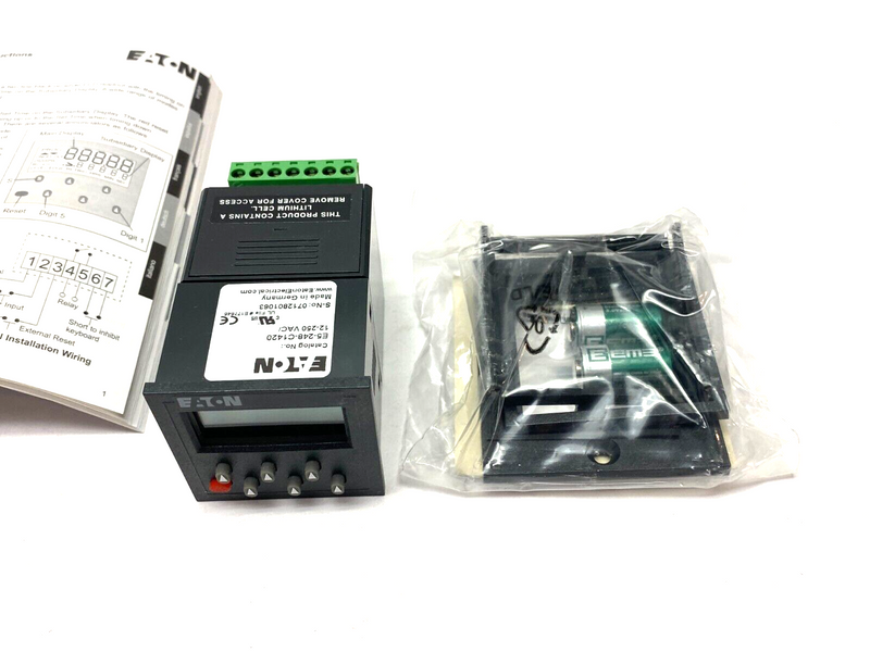 Eaton E5-248-C1420 Timing Control Relay Battery Powered 48x48mm - Maverick Industrial Sales